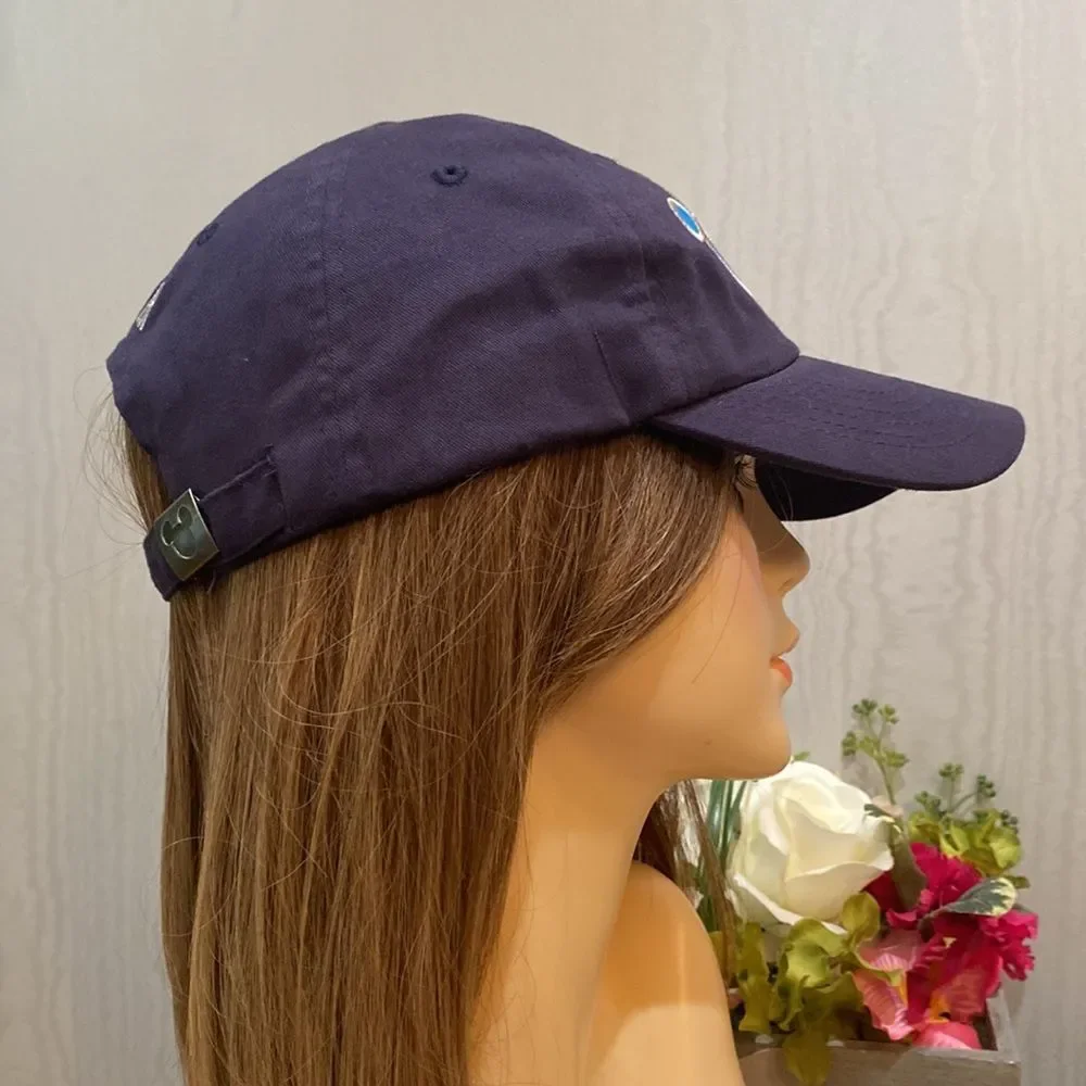 Disney Parks Disney Vacation Club Member Adjustable Cap Hat Blue Strap Back